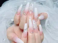 💕💕チップ長さ出し＋カラーフレンチ/カラーグラデーション　(色2個まで)12980→12580