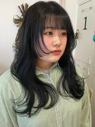 【平日限定】🌷ダメージ抑えて毛先ちゅるん🌷似合わせスタイル/小顔カット😌透明感溢れるまろみカラーで垢抜けヘア✨