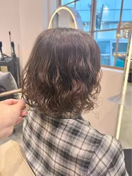 カット+ケアパーマ+ミスト&泡トリートメント