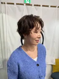 【9月LAST✨先着1名】ショートパーマ🫧カット＋パーマ＋ヘアパック【無料・U-40・ミニモ学割】