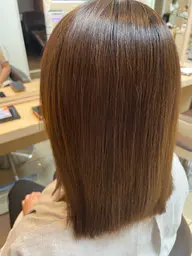 カット　セミロング