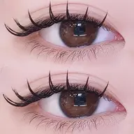 🖤練習モデル募集🖤【圧倒的濃密ボリューム♡】バインドロック140束✨目元くっきり盛れ👀⛓️