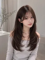 🇰🇷💎韓国風レイヤーカット♥巻くだけで可愛いhair《シャンプー付き》