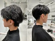 💇‍♂️男性カット➕️内部補修トリートメント🌟