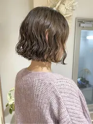 🎀cut + パーマ
