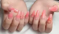 チークネイルorカラーグラデーション