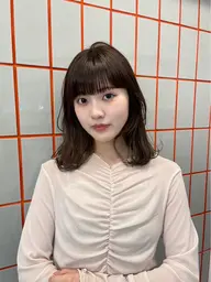 前髪カット♡