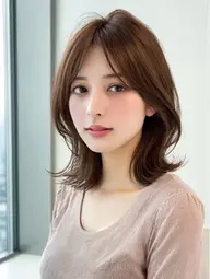 似合わせカット✨✨👍🏻(ミディアム)