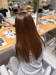 【今だけ限定☘】ワントーンヘアカラー✨️ 前処理トリートメント&ヘッドマッサージ付🩵