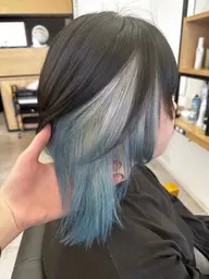 似合わせカット+ダメージレスWカラー+3stepトリートメント