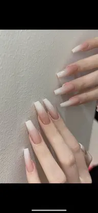 ✨チップ長さだしクリアカラーグラデーション✨ケア込み🙆‍♀️