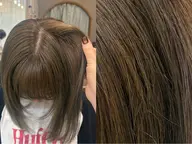 💗ブリーチなしダブルカラー➕似合わせカット➕ケアトリートメント（超音波アイロン）