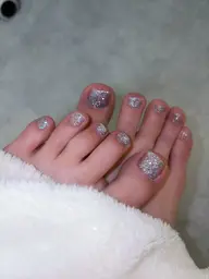 サンプルフットネイル　オフなし¥3500                              （90分）