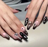 🔥🔥🉐チップを長さだし 💖持ち込みデザイン10本アート