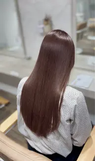 【迷った方はコチラ🌟】艶カラー🎀×似合わせカット✄﻿/プチ髪質改善ウォータートリートメント♡