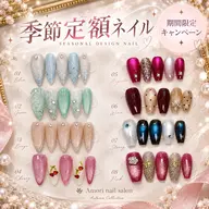 💖【期間限定キャンペーン】✨季節定額ネイル✨ 4980➡️2980
