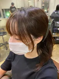 👩‍❤️‍👨お出かけ前にちょこっと前髪カット前髪スタイリング付き