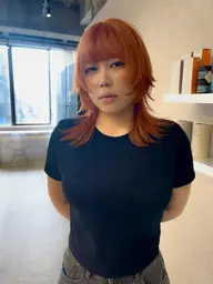 最旬透明感カラー☆カット+イルミナ/アディクシーカラ-/大阪ウルフ