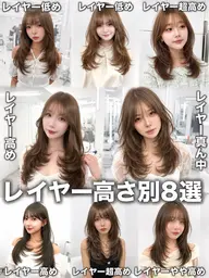 【❣️土日祝新規指名❣️】韓国式レイヤーカット➕3step外部補修トリートメント➕韓国風巻き🙆♀️