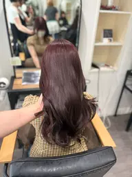 カット+前処理オイルトリートメント付艶カラー+美潤トリートメント🥣✨