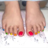 フットネイルシンプル