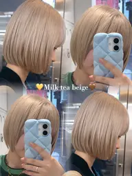 💛リタッチブリーチ➕ワンカラー✨
