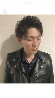 メンズカット+ニュアンスパーマorスパイラルパーマ+ヘッドスパ