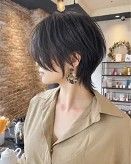 🐺イメチェン歓迎◎✨くびれショートウルフカット✨🐺カット+TOKIOトリートメント🫧