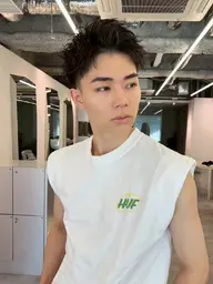 炭酸シャンプー🫧✨+メンズカット