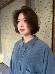(学割u24)似合わせカット💇‍♀️💇＋ケアカラー🌟⭐️+超音波 3stepTR¥ ✨
