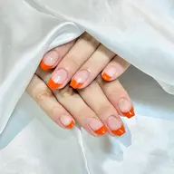 🔰口コミ記入必須【Jr.】HAND⭐️オフなし⭐️フレンチネイル(クリアベース)