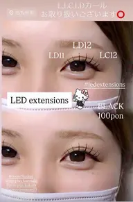期間限定❣️最新LEDマツエク120本*特別価格8000円→6300円