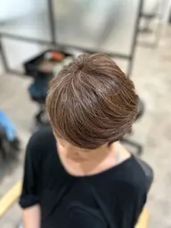 白髪に合わせた施術へ✨【カット＋白髪ぼかし＋トリートメント】
