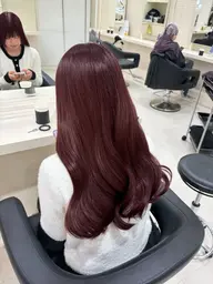 【💕大人気クーポン💕】ダメージレスカラー+髪質改善トリートメント