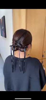 お呼ばれヘアー