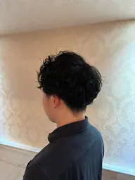 ⚡️🖤🔥✂️ メンズカット＋パーマ ✂️🔥🖤⚡️🫧