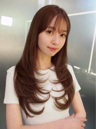 💕顔周りレイヤーカット💕〔まだレイヤーが入ってないロング限定〕