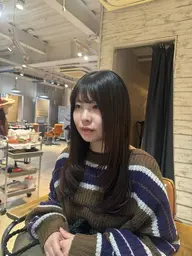 🫧透明感艶カラー+高濃度トリートメント🪄