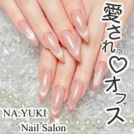 🎀🎀チップ長さだし＋マグネットフレンチ🎀🎀6500【ジェルオフ無料ケア込み】
