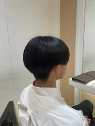 メンズカット+縮毛矯正