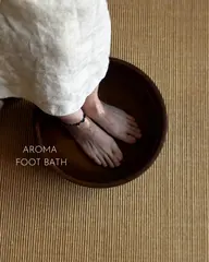 W温熱よもぎ1人蒸し🌿~季節の美容茶とお茶菓子付き~