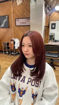 【明るくしたい、色味、透明感がほしいけどブリーチはしたくない方に！】ブリーチなしWカラー＋3Stepトリートメント