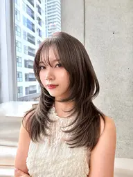 【小顔似合わせカット🌈+1ステップ補修トリートメント🫧】 韓国ヘア レイヤー 大宮