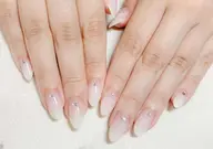 長さだし10本+フレンチ/カラグラ🌈ジェルオフ無料
