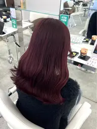 【色持ち◎】暖色カラー🔥+高保湿トリートメント✨
