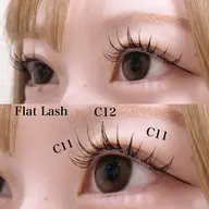【オフ込み】🪄ྀི🧁ྀིパッチリマツエク👀プレミアムカシミア30%配合フラットラッシュ100本美容液コーティング付