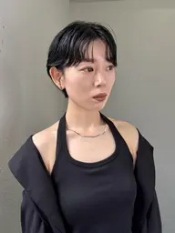 🍃新規U24限定　似合わせカット+トリートメント　韓国/ウルフ／ショート/ボブ／ワンホン/レイヤーカット