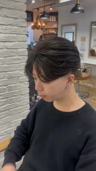 [簡単毛流れ☀️]骨格似合わせカット＋ニュアンスパーマ