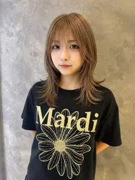 モテ髪コース💖カット＋透明感カラー＋TR