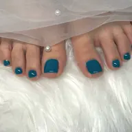 【✨夏直前限定価格★フットバス付✨】Foot◇ワンカラーネイル《オフケア込》¥7000→6月限定¥5480